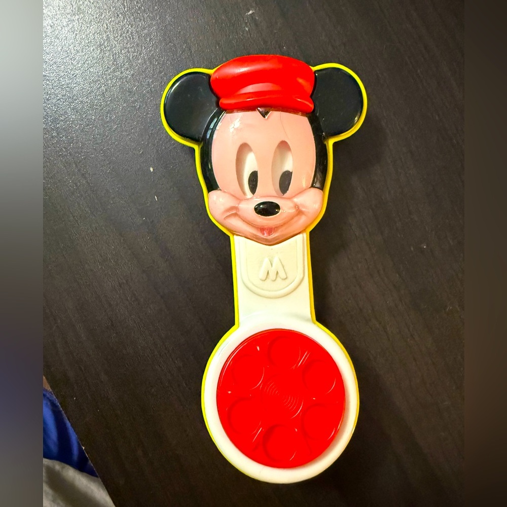 Vintage Arco Baby Mickey Mouse phone rattle